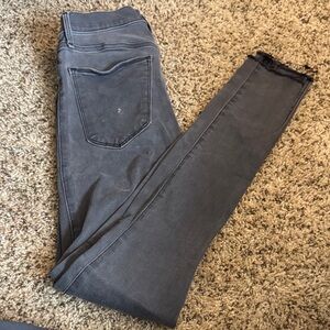 Abercrombie & Fitch Dark Gray Skinny Jeans
